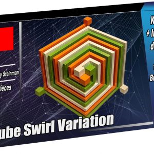 Cube Swirl Variation – by Zachary Steinman – Building Instructions