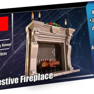 Festive Fireplace – by Zachary Steinman – Building Instructions