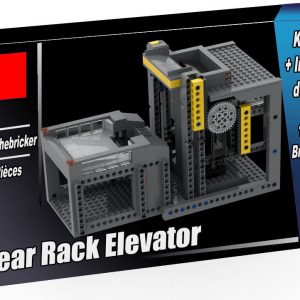 Gear Rack Elevator – by mickthebricker – Building Instructions