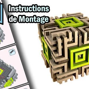 Celtic Art Deco Cube – by Zachary Steinman – Building Instructions