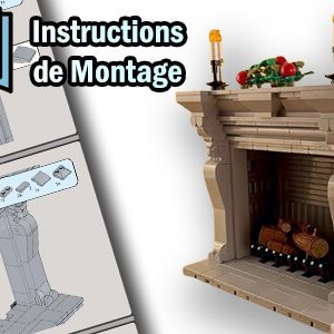 Festive Fireplace – by Zachary Steinman – Building Instructions