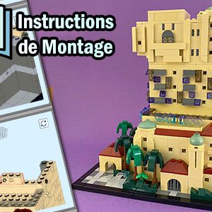 Mini Hollywood Tower Hotel – by Yatkuu – Building Instructions