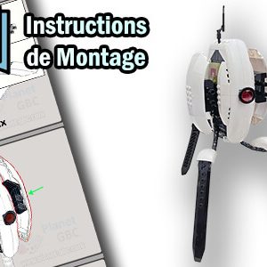 Portal Sentry Turret – by Nannan Zhang – Building Instructions