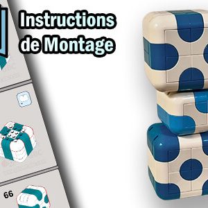 Rounded Pattern Cubes – by Zachary Steinman – Building Instructions