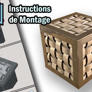Woven Basket Cube – by Zachary Steinman – Building Instructions