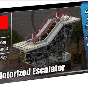 Motorized Escalator – by Takanori Hashimoto – Building Instructions
