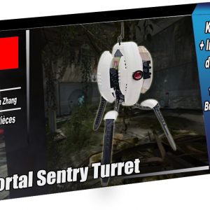 Portal Sentry Turret – by Nannan Zhang – Building Instructions