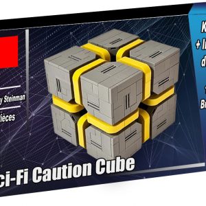 Sci-Fi Caution Cube – by Zachary Steinman – Building Instructions