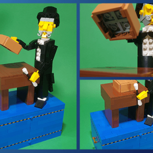 Coin Bank Magician – by TonyFlow76 – Building Instructions