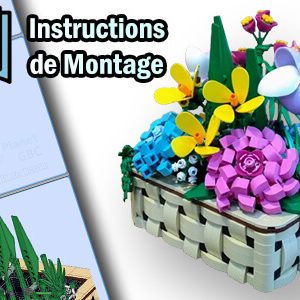 Flower Basket – by Picea – Building Instructions