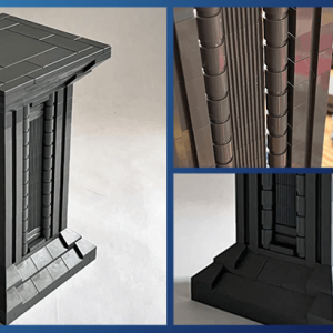 Brick Pedestal – by Zachary Steinman – Building Instructions