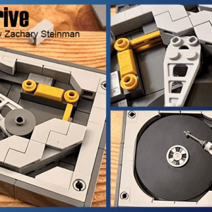 Hard Drive – by Zachary Steinman – Building Instructions