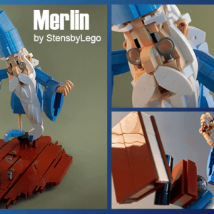 Merlin – by StensbyLego – Building Instructions