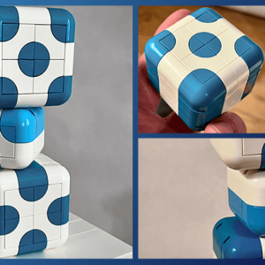 Rounded Pattern Cubes – by Zachary Steinman – Building Instructions