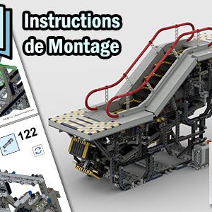 Motorized Escalator – by Takanori Hashimoto – Building Instructions