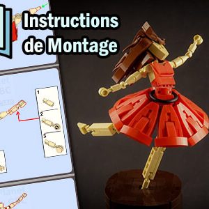 Red Dress Dancer – by StensbyLego – Building Instructions