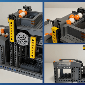 Gear Rack Elevator – by mickthebricker – Building Instructions