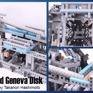 Variable Speed Geneva Disk – by Takanori Hashimoto – Building Instructions